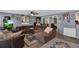 Spacious living room with comfortable seating, a TV, and decor at 1216 Floral Way, Apopka, FL 32703