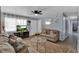 Comfortable living room with stylish decor and plenty of natural light at 1216 Floral Way, Apopka, FL 32703