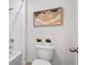 Full bathroom with a shower, tub, and a modern elongated toilet at 1495 Fountain View St, Ormond Beach, FL 32174