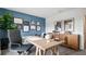 Modern home office with stylish decor and ample workspace at 1495 Fountain View St, Ormond Beach, FL 32174