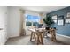 Comfortable home office with natural light and modern decor at 1495 Fountain View St, Ormond Beach, FL 32174