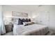 Comfortable primary bedroom with carpet at 1495 Fountain View St, Ormond Beach, FL 32174