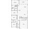 Open-concept floor plan with a living room, kitchen, and bedrooms at 17200 Gathering Place Cir, Clermont, FL 34711