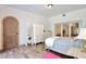 Light-filled bedroom with wood floors and a sliding door to a private outdoor space at 183 Parsons Rd, Longwood, FL 32779