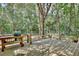 Wooden deck with grill, benches and green space, ideal for outdoor cooking and relaxing at 183 Parsons Rd, Longwood, FL 32779