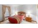 Cozy bedroom with natural light from a window and two bedside lamps at 2018 N Normandy Blvd, Deltona, FL 32725