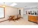 Dining area with tile floors and a chandelier at 2018 N Normandy Blvd, Deltona, FL 32725