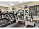 Fitness center equipped with treadmills, elliptical machines, and weight-training equipment at 27143 Nostalgia Dr, Leesburg, FL 34748