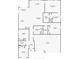 Detailed floor plan showcasing the layout of the home, including room dimensions and placement at 3630 Trimaran Dr, Orlando, FL 32820