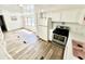 View of the stainless steel oven and the layout of the kitchen at 40431 Country Rd, Eustis, FL 32736