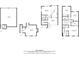 Detailed floor plan showcasing the layout of the home with measurements for each room at 476 Water St, Celebration, FL 34747