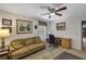 Cozy office with carpet, desk and chair at 612 Golden Dawn, Apopka, FL 32712