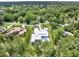 Stunning home featuring sleek lines, modern design, and luxurious pool area surrounded by lush landscaping at 7615 Se 12Th Cir, Ocala, FL 34480