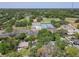 Panoramic view showcasing a neighborhood near a park with tennis courts and sports fields at 1082 Hamilton Ave, Longwood, FL 32750