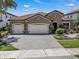 Charming single-Gathering home with a tile roof, three-car garage, and beautiful landscaping at 11741 Savona Way, Orlando, FL 32827