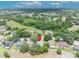 Aerial view of the property showing the location near a wooded area at 1181 Welch Hill Cir, Apopka, FL 32712