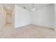 Neutral carpet dining room with crystal light fixture at 130 Club Villas Ln, Kissimmee, FL 34744