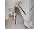 Bright entryway with staircase and modern decor at 14250 Sapelo Beach Dr, Orlando, FL 32827