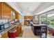 Kitchen with island, stainless steel appliances, and lots of natural light at 1460 Spring Ridge Cir, Winter Garden, FL 34787