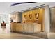 Beautiful front desk in condo lobby, featuring sleek modern design and upscale finishes at 150 E Robinson St # 16B-2 1605, Orlando, FL 32801