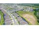 Extensive aerial view of a well-planned residential community with lush landscaping and scenic surroundings at 15049 Canopy Cover Dr, Winter Garden, FL 34787