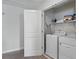Well-organized laundry room with modern appliances and ample storage space at 1520 Mulligan Blvd, Davenport, FL 33896