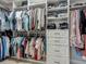 Spacious walk-in closet with ample shelving and hanging space for organized storage at 200 Azure Mist Way, Daytona Beach, FL 32124
