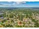 Aerial view showcasing the neighborhood's mature landscaping, community pools, and lush tree canopy at 3942 Orange Lake Dr, Orlando, FL 32817