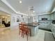 Well-appointed kitchen with stainless steel appliances, modern countertops, and a large island at 4021 Queen Anne Dr, Orlando, FL 32839