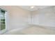 Bedroom boasts high ceilings, carpet flooring, and ample closet space at 529 Quail Down Dr, Debary, FL 32713