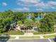 Aerial view of community park featuring playground and lake, perfect for Gathering fun at 533 Pickfair Ter, Lake Mary, FL 32746