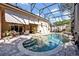 Beautiful pool and patio area, complete with a screened enclosure for year-round enjoyment at 533 Pickfair Ter, Lake Mary, FL 32746