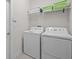 Laundry room featuring a side-by-side washer and dryer at 8822 Interlocking Ct, Davenport, FL 33896