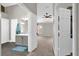 Spacious main bedroom with carpeted floors, and bathroom and closet access at 10930 Buckwater Ct, Orlando, FL 32817