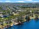 Overhead view of the community with access to a dock and lake, promoting a recreational outdoor lifestyle at 14357 United Colonies Dr, Winter Garden, FL 34787
