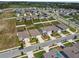 A beautiful aerial view of a well-planned suburban community with neatly arranged homes and green spaces at 1791 Hackberry St, Clermont, FL 34715