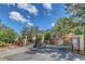 Gated entrance to community provides security and curb appeal at 221 Sterling Springs Ln, Altamonte Springs, FL 32714