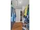 Efficient closet with built-in shelving, shoe racks, and hanging storage at 232 E Grant St, Orlando, FL 32806