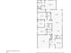 Detailed floor plan layout featuring multiple bedrooms, bathrooms, living spaces, and a two-car garage at 2598 Trielle Ave, Kissimmee, FL 34741