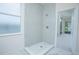 Clean and modern tiled shower at 3128 Stonehurst Cir, Kissimmee, FL 34741