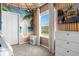 Themed bedroom showcasing a beach mural, bunk beds, and TV at 4310 Lana Ave, Davenport, FL 33897