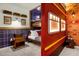Unique themed bedroom boasts train car feature and playful decor at 4310 Lana Ave, Davenport, FL 33897