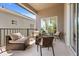 Inviting patio space with comfortable seating, ideal for entertaining or relaxing outdoors at 811 E Mcdonald Ave, Eustis, FL 32726