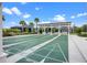 Well-equipped shuffleboard court perfect for recreational activities within the community at 6231 Atkinson Ln, The Villages, FL 32163