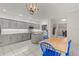 Spacious kitchen featuring updated appliances, counter tops, and lighting at 103 Odin Dr, Winter Haven, FL 33884