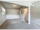 Inviting living room with neutral paint and plush carpeting, providing a comfortable and stylish space at 221 Golden Days Dr, Casselberry, FL 32707