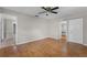 Spacious room features wood floors, neutral paint and good natural light at 2666 Derbyshire Rd, Maitland, FL 32751