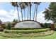 Community entrance sign with lush landscaping, featuring the Johns Lake Pointe neighborhood at 319 Morning View Dr, Winter Garden, FL 34787