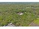 An aerial view of a home surrounded by lush green trees and providing a sense of privacy from neighbors at 41128 Apple St, Eustis, FL 32736