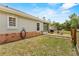 Backyard view with patio and wooden deck at 41128 Apple St, Eustis, FL 32736